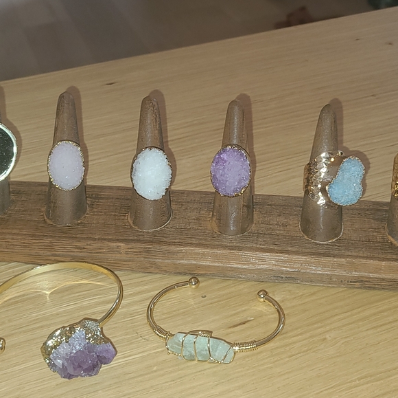 Crystal Rings and Bracelets - Picture 3 of 3